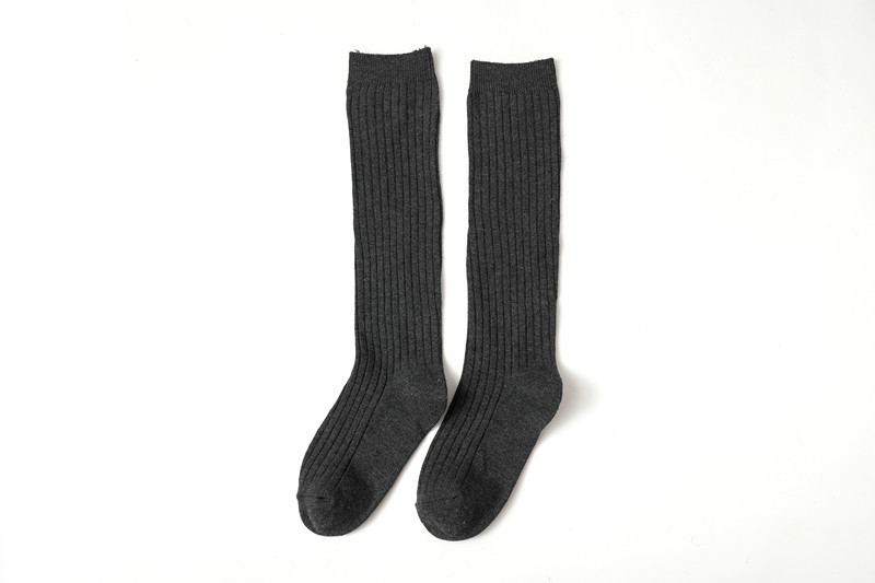 Stockings Calf Socks Female Half Of The Korean Institute Of Tube Socks Knee-high Stockings Tide Tall Piles